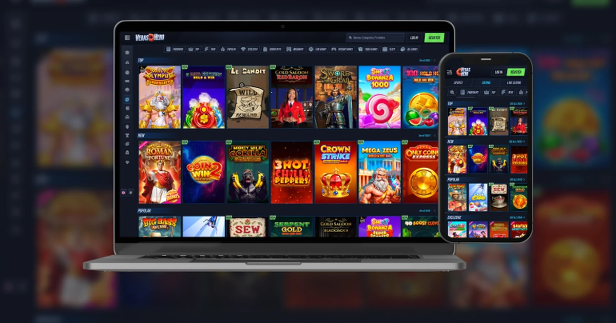 Jeu mobile sur le casino Vegashero